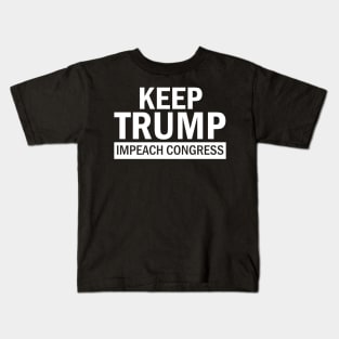 Keep Trump Impeach Congress Kids T-Shirt
